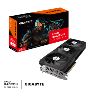 GIGABYTE AMD Radeon RX 7900 XTX GAMING OC, Integrated with 24GB GDDR6 384-bit memory interface, WINDFORCE Cooling System, RGB Fusion, Dual BIOS, w/ Anti-sag bracket