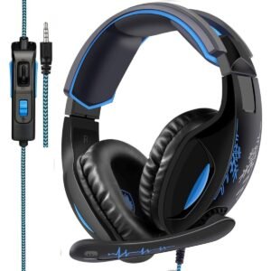 KOMC A14 High Performance Gaming Headset Wired Gaming 3.5mm Stereo with Microphone