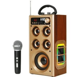 YSD 4305 Dynamic Thunder Sound High Bass Portable FM USB coaxial AUX Bluetooth Speaker with Mic