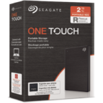External Seagate One Touch +Rescue 2TB, Portable HDD  USB 3.0 Micro-B -BLACK