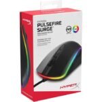 HP HyperX Pulsefire Surge Gaming Mouse RGB Wired Pixart 3389 Sensor up to 16000 DPI 6 Buttons - Black