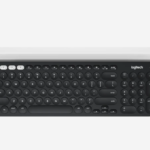 Logitech K780 Multi-Device Wireless Keyboard for Computer, Phone and Tablet, Windows, Mac – FLOW Cross-Computer Control Compatible - Speckles Arabic / English