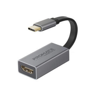 Promate MediaLink-H1 High Definition USB-C to HDMI Adapter 4K Video Support, Compact Design