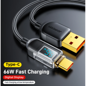 Joyroom S-AC066A4 66W Digital Display Fast Charging Data Cable 1.2m Type c Cable