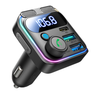 JOYROOM JR-CCB01 48W Dual-Mic Car Wireless FM Transmitter Powerful & deep bass sound / 18 Months Warranty