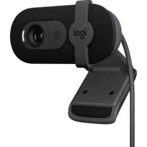 Logitech Brio 100 Full HD 1080p Webcam for Meetings and Streaming, Auto-Light Balance, Built-in Mic, Privacy Shutter