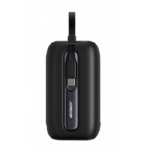 Joyroom JR-L012/013 Colorful Series mini Power Bank with Dual Cables 10000mAh 18 Month Warranty (Black)