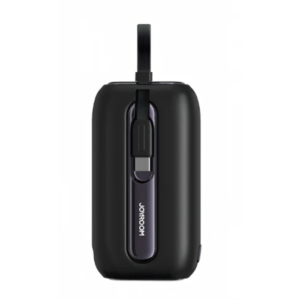 Joyroom JR-L012/013 Colorful Series mini Power Bank with Dual Cables 10000mAh 18 Month Warranty (Black)