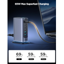 Joyroom JR-TCM02 65W Multi-port Charger latest GaN chip, ensures stable charging with less heat, over-voltage protection - 18 Months Warranty - Image 3