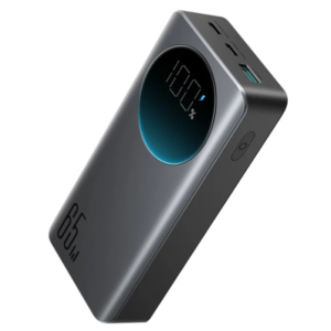 JOYROOM JR-PBF04 65W Power Bank 20000mAh 6X faster charging for laptops, tablets, and phones safe charging with less heat with Cable Type-C