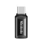 Mcdodo JOT-7700 Lightning to Type C Adapter, 3A Rapid Charging, High Speed Data Transfer (Between Laptops Only), Aluminum Alloy Exterior, iOS to Type C Connector