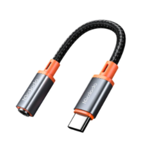 Mcdodo Type-C hearing aids adapter, USB C to Female Auxiliary 3.5 Jack, Calls and microphone HD sound 11 cm