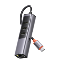 Mcdodo HU-1110 5 in 1 100W PD Type C Port + 3 Port USB Hub + LAN Port USB Hub - Image 2