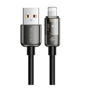 Mcdodo 314 Auto Power Off Lightning Transparent Data Cable 1.2m