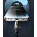 Mcdodo USB C to Lighting Cable 1.2m Transparent Data Cable PD Charger Digital Display Auto Power Off Dual Core Protection 36W - Image 5