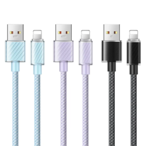 Mcdodo New Power Display USB A to Lightning Cable,Synchronous Display of Mobile Phone Power Fast Charging Cord for iPhone