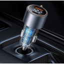 Mcdodo Cigarette Lighter Socket, USB 75W, Rapid Charging, Car Charger, Type C, Maximum Output 6A, Voltmeter, Compatible with Cars, 12-24V Cars, PD3.0, QC3.0, Type-c, Signal Socket, Digital Display, - Image 5