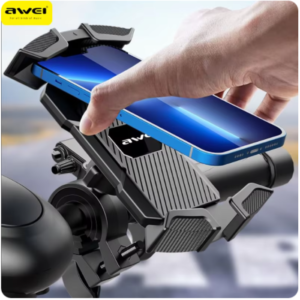 Awei X47 Protable Outdoor Car Phone Holder Stand For Bicycle Motorcycle Bike Phone Mount for Cycling Camping Bracket