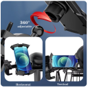 Awei X47 Protable Outdoor Car Phone Holder Stand For Bicycle Motorcycle Bike Phone Mount for Cycling Camping Bracket - Image 2