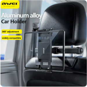 Awei  x40 360 ° Rotation Car Tablet Holder Telescopic  Stand Car Seat Mount Mount for  Support Tablet Phone Support