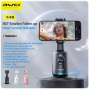 Awei 360° Auto Tracking Face Phone Holder Smart Selfie Stick Shooting Gimbal Stabilizer For Vlog Tiktok Live Video Photography - Image 5