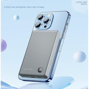 LENYES PW037D 15W Wireless Magnet Power Bank 5000mAh & Type-c output 20w Max / 18 Month Warranty