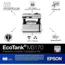 Epson EcoTank ET-M3170 Wireless Monochrome 39ppm All-in-One Supertank Printer Wi-Fi Direct with ADF, Fax and Ethernet PLUS 2 Years of Unlimited Ink - Image 2