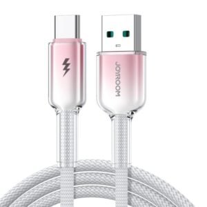 Joyroom S-A42 Crystal-Clear Series 60W Fast Charging Data Cable 1.2m Type-A to Type-c