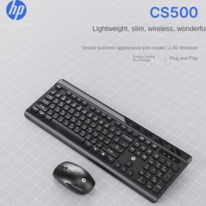 hp Keyboard And Mouse Wireless Combo Kit CS500 Arabic/English