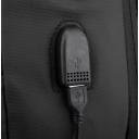 Business Premium Laptop Backpack With External charging port Up to 17" - Black - Image 3