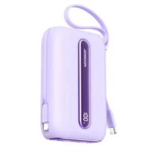 Joyroom JR-L012 Plus  Colorful Series mini Power Bank with Dual Cables 20000mAh - 18 Month Warranty
