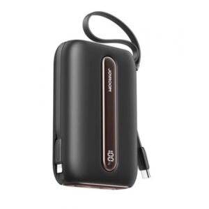 Joyroom JR-L012 Plus Colorful Series mini Power Bank with Dual Cables 20000mAh 18 Month Warranty (Black)