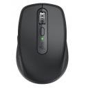 Logitech MX Anywhere 3s Compact Performance Re-chargeable Mouse, Wireless, Fast Scroll, Any Surface, Portable, 4000DPI, Customizable Buttons, USB-C Bluetooth - Graphite - Image 2