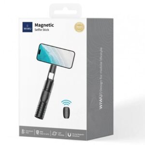 WIWU Wi-SE014 Magnetic Selfie Stick Lightweight & Versatile - Black