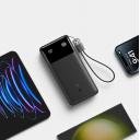 Anker Power Bank Powercore 20000mAh 30W Portable Charger with USB C Cable Lanyard A1384 (Black) - 18 Month Warranty - Image 3