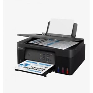 Canon PIXMA G2430 Colour 3-in-1 Refillable MegaTank Printer, Fast, affordable and efficient MegaTank printer, Black