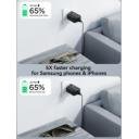 JOYROOM JR-TCF23 Fast & Reliable 25W Charging for All Your Devices With 1m USB-C to USB-C Cable Ultra-Slim Charger - Black / 18 Months Warranty - Image 3