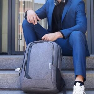Lenovo 17" Laptop Urban Backpack B730, Fits Up to 17.3-Inch Laptops, Water-Repellent Material, Padded PC Compartment, Anti-Theft Pocket, On-The-Go Charging - Charcoal Grey