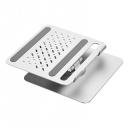 WiWU Ergonomic Aluminum Alloy Laptop Stand S801 Rotative Adjustable Notebook Holder - Image 3
