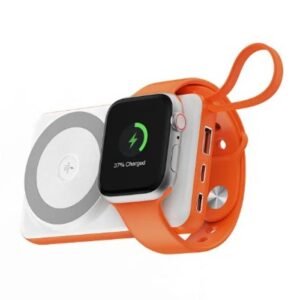 WiWU 10000mAh PD Fast Charge Built In Type C Cable For Watch/Iphones PD Fast Wireless Charge & iWatch Wireless Charge - 18 Months Warranty