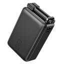 WiWU New Tank Power bank 67W Fast Charging 20000mAh Power Bank Wi-P012 Type-C + USB-A with Built-in charging cable - Black - 18 Months Warranty - Image 2