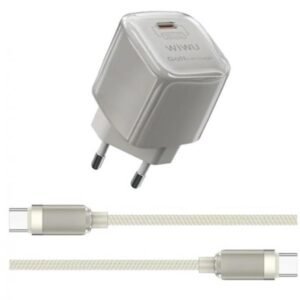 WIWU Wi-U017 Jello GaN Charger with Type-C  - 18 Month Warranty