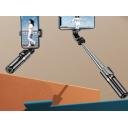 WiWU mini portable selfie stick with remote control wireless bleutooth Selfie stick for photo SE011 with beauty Light - 18 Month Warranty - Image 3