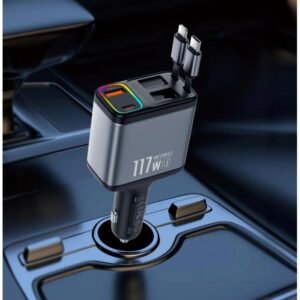 WiWU Exeed 117W QC+PD Fast Car Charger Wi-QC027  - 18 Months Warranty