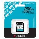 Kingston Canvas Go! Plus SD Memory Card (256GB) For DSLRs, Mirrorless Cameras & 4K Video Up to 200MB/s Read, 160MB/s Write - Image 3