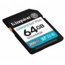 Kingston Canvas Go! Plus SD Memory Card (64GB) For DSLRs, Mirrorless Cameras & 4K Video Up to 200MB/s - Image 2