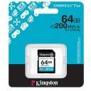 Kingston Canvas Go! Plus SD Memory Card (64GB) For DSLRs, Mirrorless Cameras & 4K Video Up to 200MB/s - Image 3