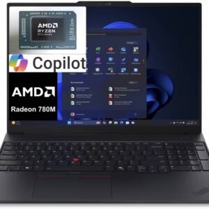 NEW Business Laptop Lenovo ThinkPad E16 Gen 3 | AMD Ryzen™ 7 250 8 Core Thread, Up to 5.1GHz, AMD Radeon™ 780M Graphics, 16GB DDR5 5600, 16" WUXGA