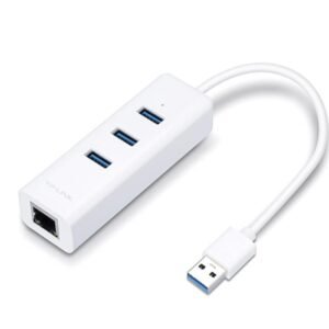 TP-LINK USB 3.0 3-Port Hub & Gigabit Ethernet Adapter 2 in 1 USB Adapter