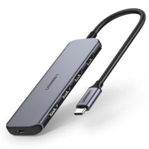 UGREEN CM219 Type C 4-Port USB3.0 Hub Power Supply